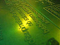 A flexographic printing plate